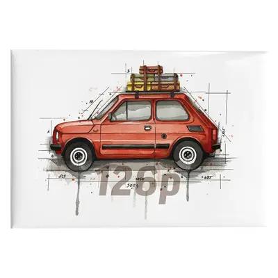 Fiat 126p — magnes