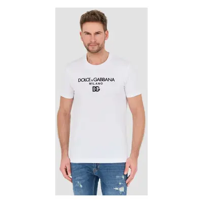 DOLCE AND GABBANA Biały t-shirt