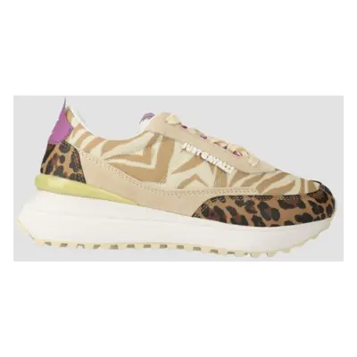 JUST CAVALLI Beżowe sneakersy Fondo Karina Dis