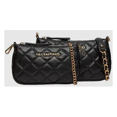 VALENTINO Podwójna czarna torebka Ocarina Crossbody