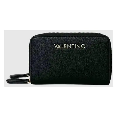 VALENTINO Średni czarny portfel Arcadia Zip Around Wallet