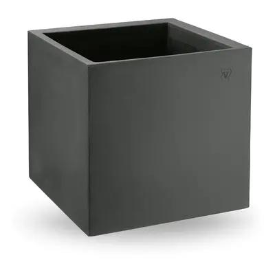 Donica Cosmos Cube Pot antracytowa - Lyxo Design