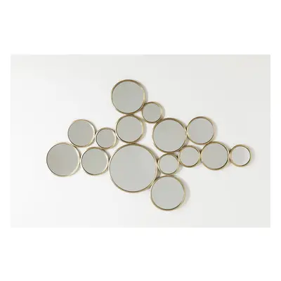 Lustro Bubbles Brass 93x138cm Kare