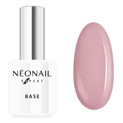 Lakier hybrydowy NN Expert 15 ml - Revital Base Fiber Blinking Cover Pink