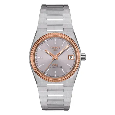 Zegarek Damski TISSOT PRX 35mm Powermatic Steel & 18K Gold Bezel T-Gold T931.207.41.336.00