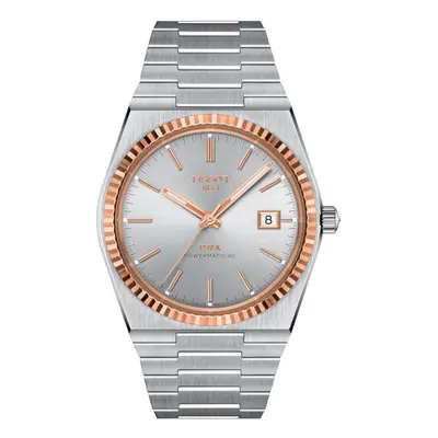 Zegarek Męski TISSOT Prx Powermatic Steel And 18K Gold Bezel T-Gold T931.407.41.031.00