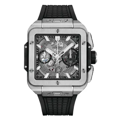 Zegarek Męski HUBLOT Square Bang Unico Titanium 42Mm Big Bang 821.NX.0170.RX