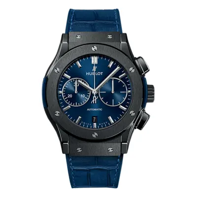 Zegarek Męski HUBLOT Ceramic Blue Chronograph Classic Fusion 521.CM.7170.LR