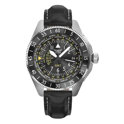 Zegarek Męski AVIATOR Aircobra GMT V.1.37.0.307.4