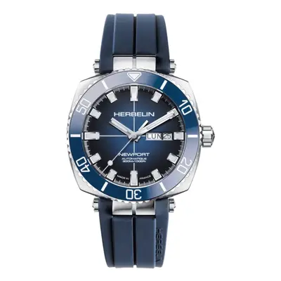 Zegarek Męski HERBELIN Diver Automatic Newport 1774BL15CB