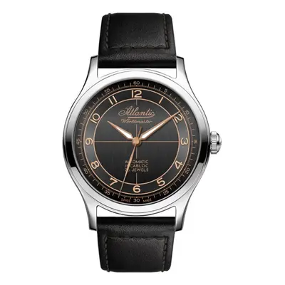 Zegarek Męski ATLANTIC Worldmaster Incabloc 53780.41.43R