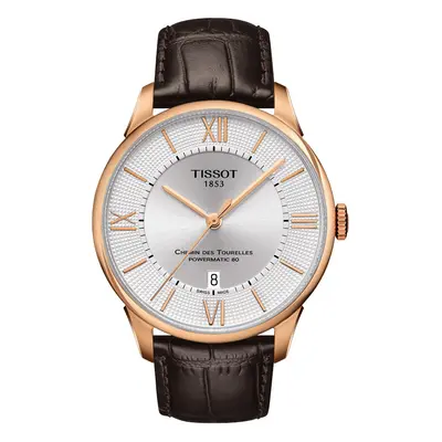 Zegarek Męski TISSOT Chemin Des Tourelles Powermatic T-Classic T099.407.36.038.00