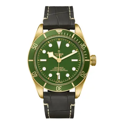 Zegarek Męski TUDOR 18K Black Bay 79018V ALLIG.LEATHER GREEN IND