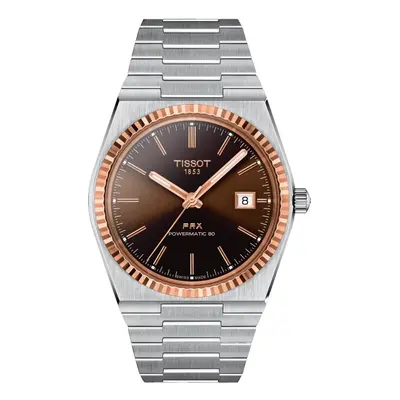 Zegarek Męski TISSOT PRX Powermatic Steel & 18K Gold Bezel T-Gold T931.407.41.291.00