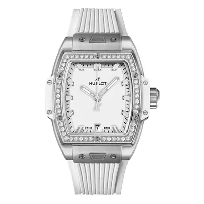 Zegarek Damski HUBLOT Titanium White Diamonds Spirit of Big Bang 662.NE.2010.RW.1204