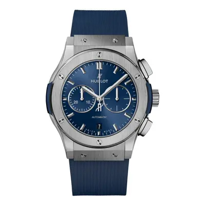 Zegarek Męski HUBLOT Chronograph Titanium Blue Classic Fusion 541.NX.7170.RX