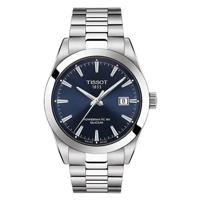 Zegarek Męski TISSOT Gentleman Powermatic 80 Silicium T-CLASSIC T127.407.11.041.00