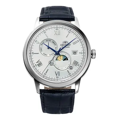 Zegarek Męski ORIENT Automatic Sun&Moon Bambino RA-AK0802S30B