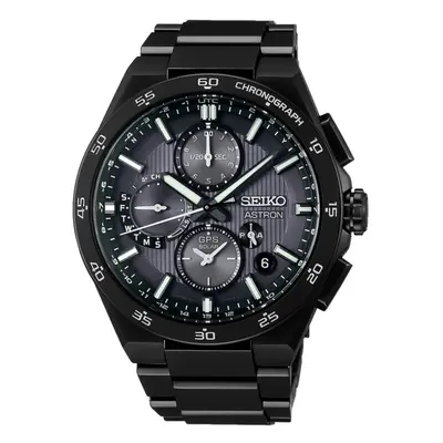 Zegarek Męski SEIKO GPS Solar Deep Night 5X Chronograph Titanium Astron SSH155J1