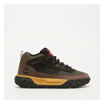 Sneakersy męskie Timberland GreenStride Motion MID LACE UP SNEAKER BLACK NUBUCK W BROWN