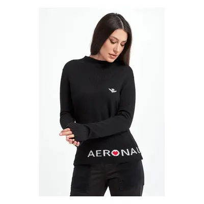 Sweter damski wełniany AERONAUTICA MILITARE