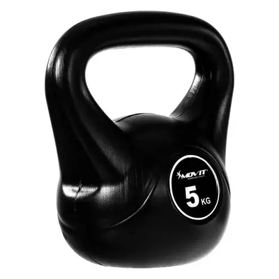 MOVIT Kettlebell plast/beton 5 kg