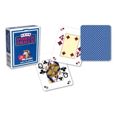 Modiano mini 2102 Karty 4 rohy - Tmavo Modrá