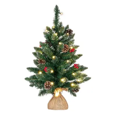 Choinka z oświetleniem - 60 cm, 30 diod LED