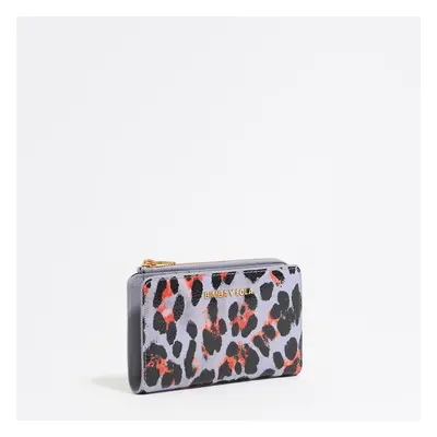 Portfel Leopard liliowy