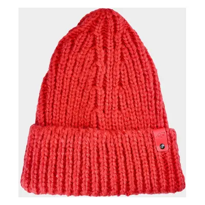 Czapka beanie damska - czerwona