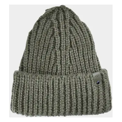 Czapka beanie damska - zielona