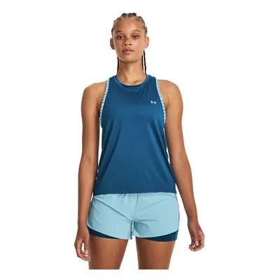 Top treningowy damski Under Armour Knockout Novelty Tank - niebieski