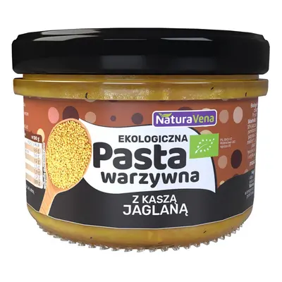 Pasta warzywna z kaszą jaglaną 185 g - Naturavena (BIO)