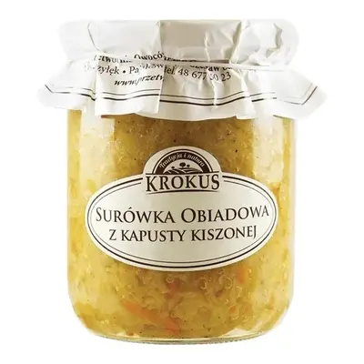 Surówka obiadowa z kapusty kiszonej 500 g - Krokus