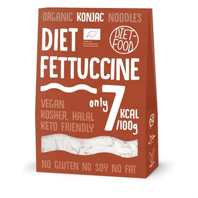 Makaron fettuccine konjac bezglutenowy 385 g (300 g) - DIET-FOOD (BIO)