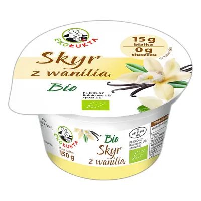 Jogurt Skyr Typu Islandzkiego Z Wanilią Bio 150 G - Eko Łukta