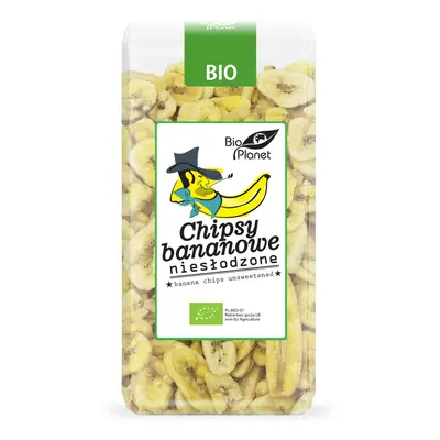 Chipsy Bananowe Niesłodzone 150g - Bio Planet - EKO