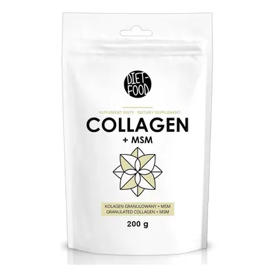 Kolagen Wołowy + Msm Instant 200 G - DIET-FOOD