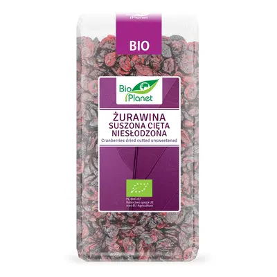 Żurawina Suszona Niesłodzona 400 g - Bio Planet