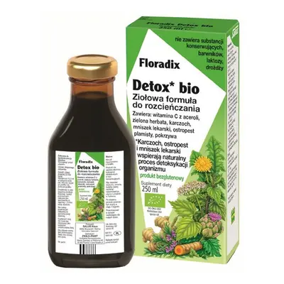 Detox suplement diety bezglutenowy 250 ml - Salus (BIO)