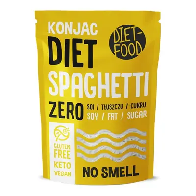 Makaron konjac (spaghetti) bezglutenowy 270 g (200 g) - DIET-FOOD