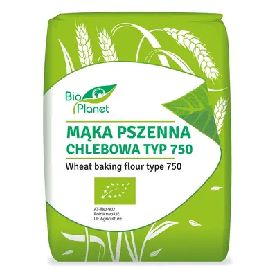 Mąka pszenna chlebowa typ 750 1 kg - Bio Planet (EKO)
