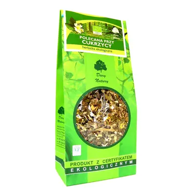 Herbatka polecana przy cukrzycy 150 g - Dary Natury (BIO)