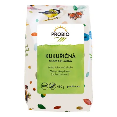 Mąka kukurydziana bezglutenowa 450 g - Probio (EKO)