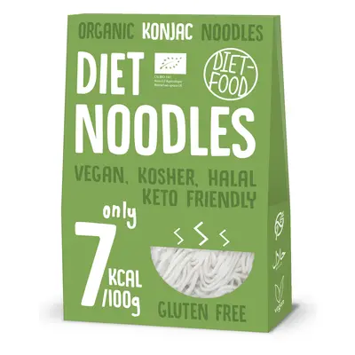 Makaron noodle konjac bezglutenowy 385 g (300 g) - DIET-FOOD (BIO)