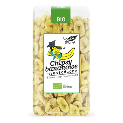 Chipsy Bananowe Niesłodzone 350g - Bio Planet - EKO