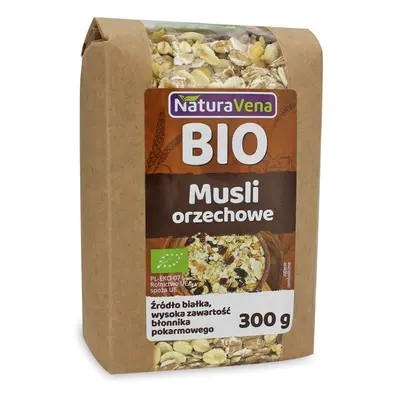 Musli orzechowe 300 g - Naturavena (BIO)