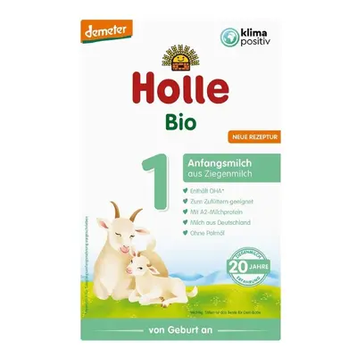 Mleko kozie 1 początkowe dla niemowląt od 6 msc. demeter 400 g - Holle (BIO)