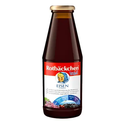 Sok Wieloowocowy Z Żelazem I Witaminami C, B1, B2, B6, B12 450 Ml - ROTBACKCHEN