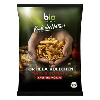 Chipsy Tortilla Rurka Pomidorowe 125g - Bio Zentrale